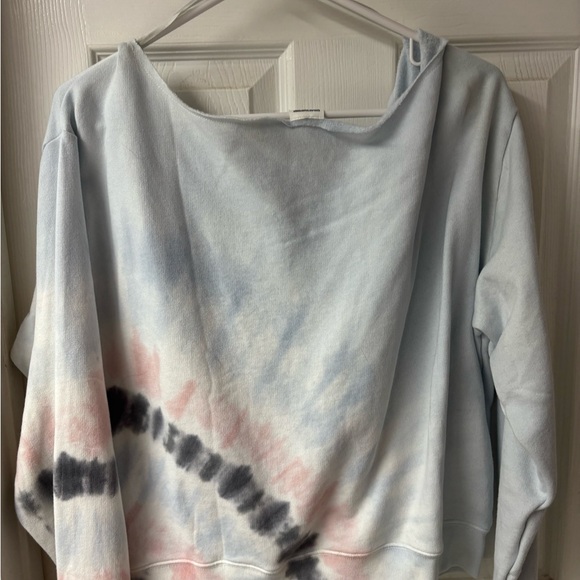 PINK Victoria's Secret Pastel Tie-Dye Sweatshirt - Picture 3 of 3